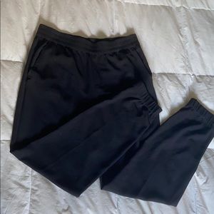 Dressy black joggers